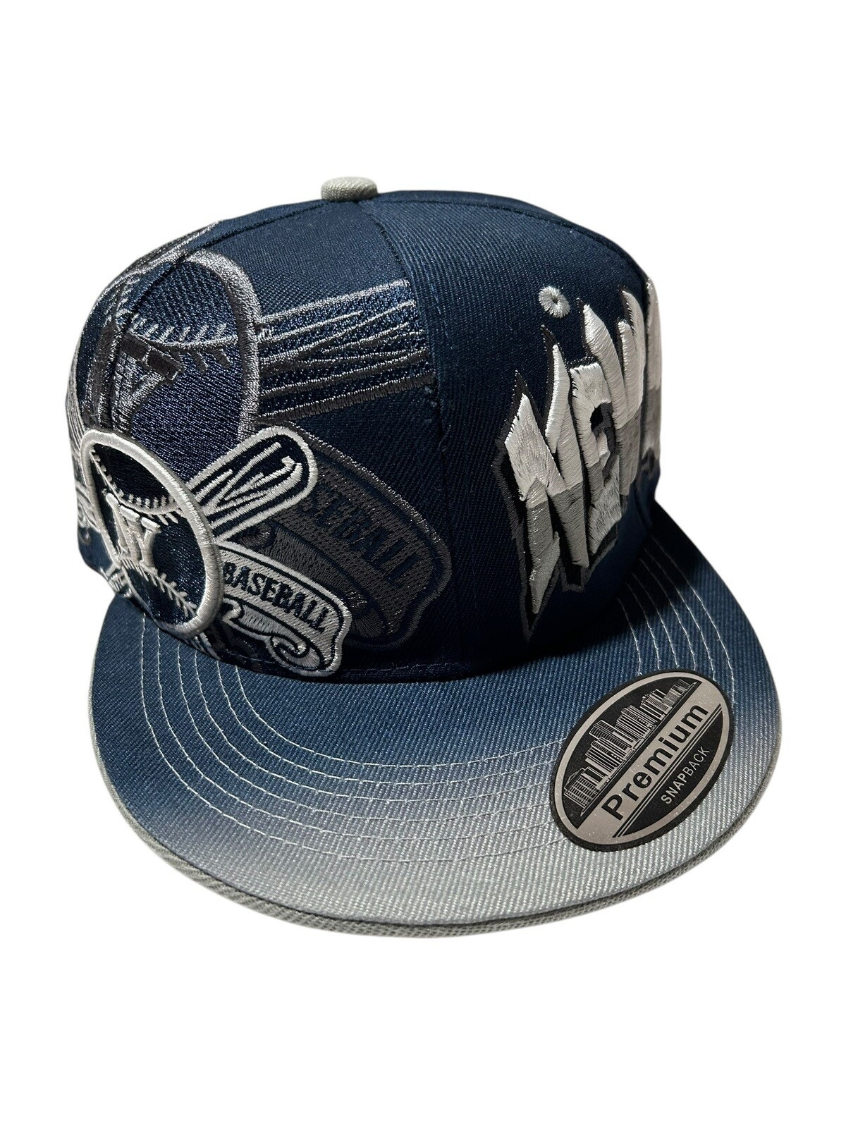 New York Baseball Graffiti New Adjustable Embroidery Snapback Hat Cap Script
